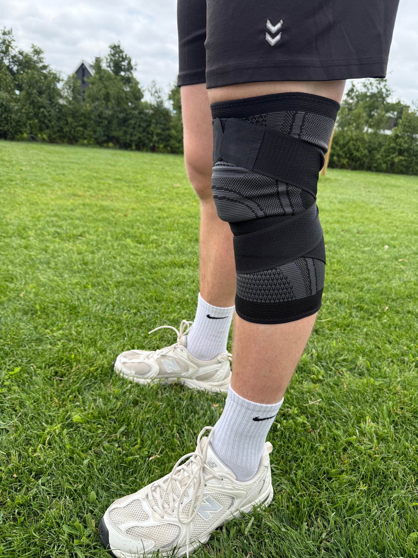 Athleet's Elastische Kniebrace met Verstelbare Banden