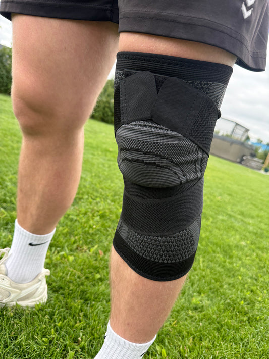 Athleet's Elastische Kniebrace met Verstelbare Banden
