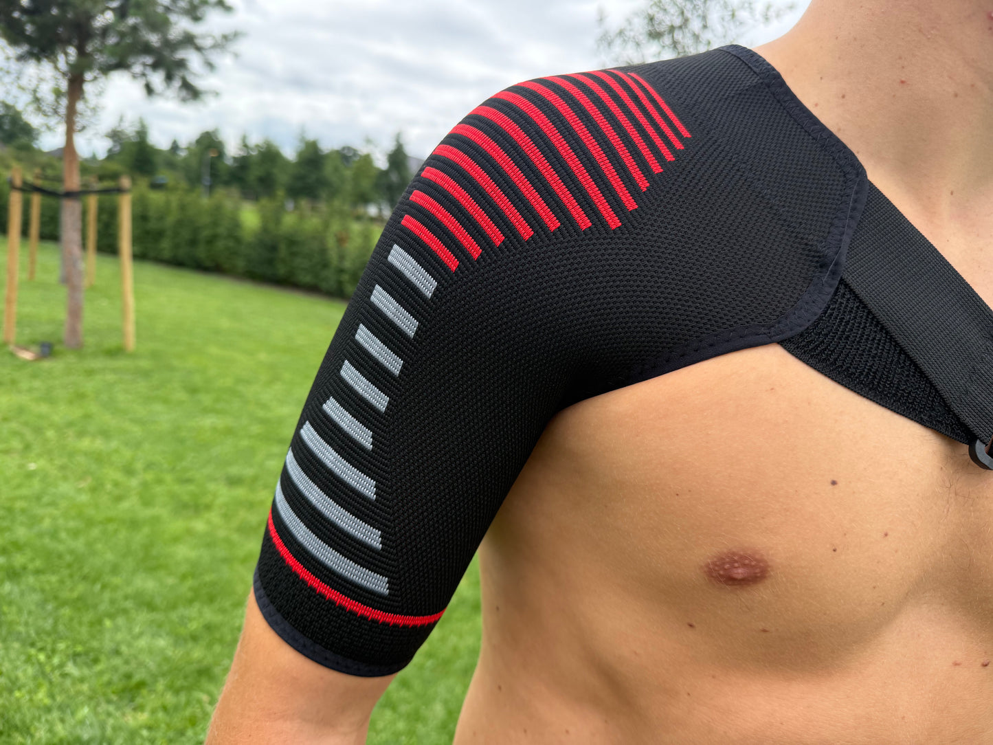 Athleet's Compressie schouder brace